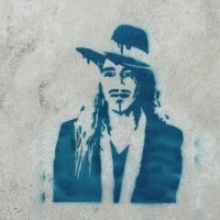 Stencil of John Galliano